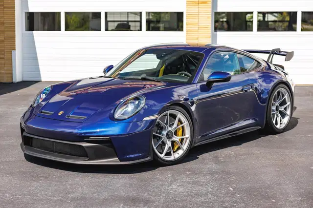 2022 Porsche 911 GT3 - ~3,600 Miles, 4.0-liter Flat-6, Porsche Ceramic Composite Brakes, Gentian Blue Metallic