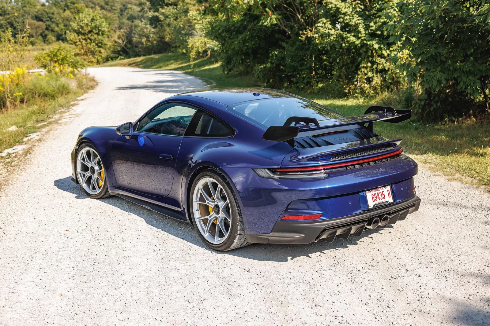 2022 Porsche 911 GT3 - ~3,600 Miles, 4.0-liter Flat-6, Porsche Ceramic Composite Brakes, Gentian Blue Metallic