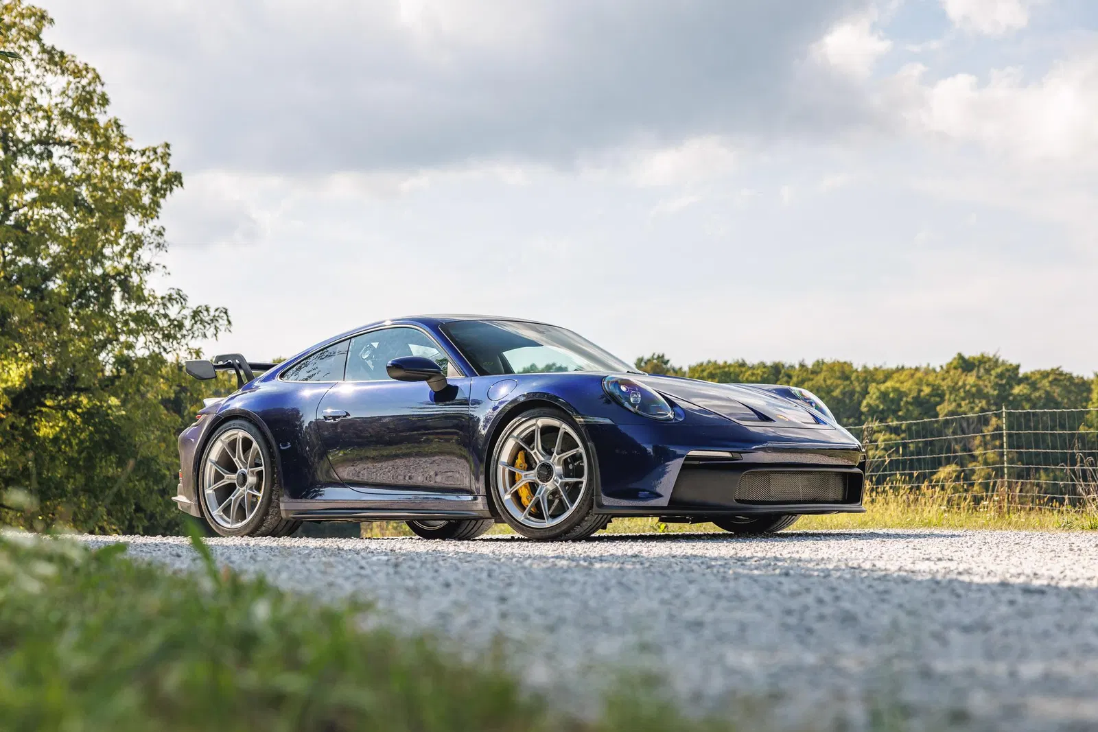 2022 Porsche 911 GT3 - ~3,600 Miles, 4.0-liter Flat-6, Porsche Ceramic Composite Brakes, Gentian Blue Metallic