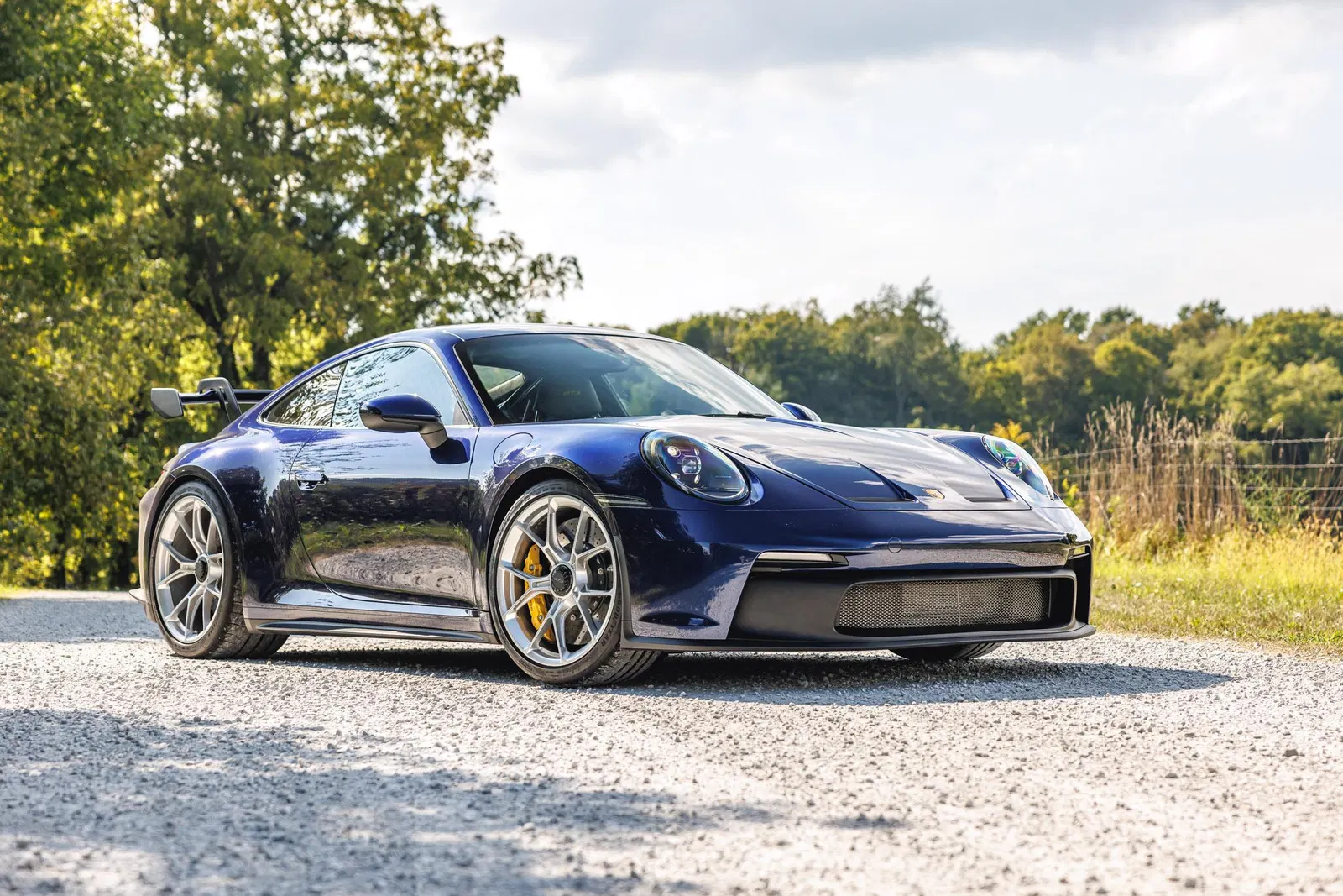 2022 Porsche 911 GT3 - ~3,600 Miles, 4.0-liter Flat-6, Porsche Ceramic Composite Brakes, Gentian Blue Metallic