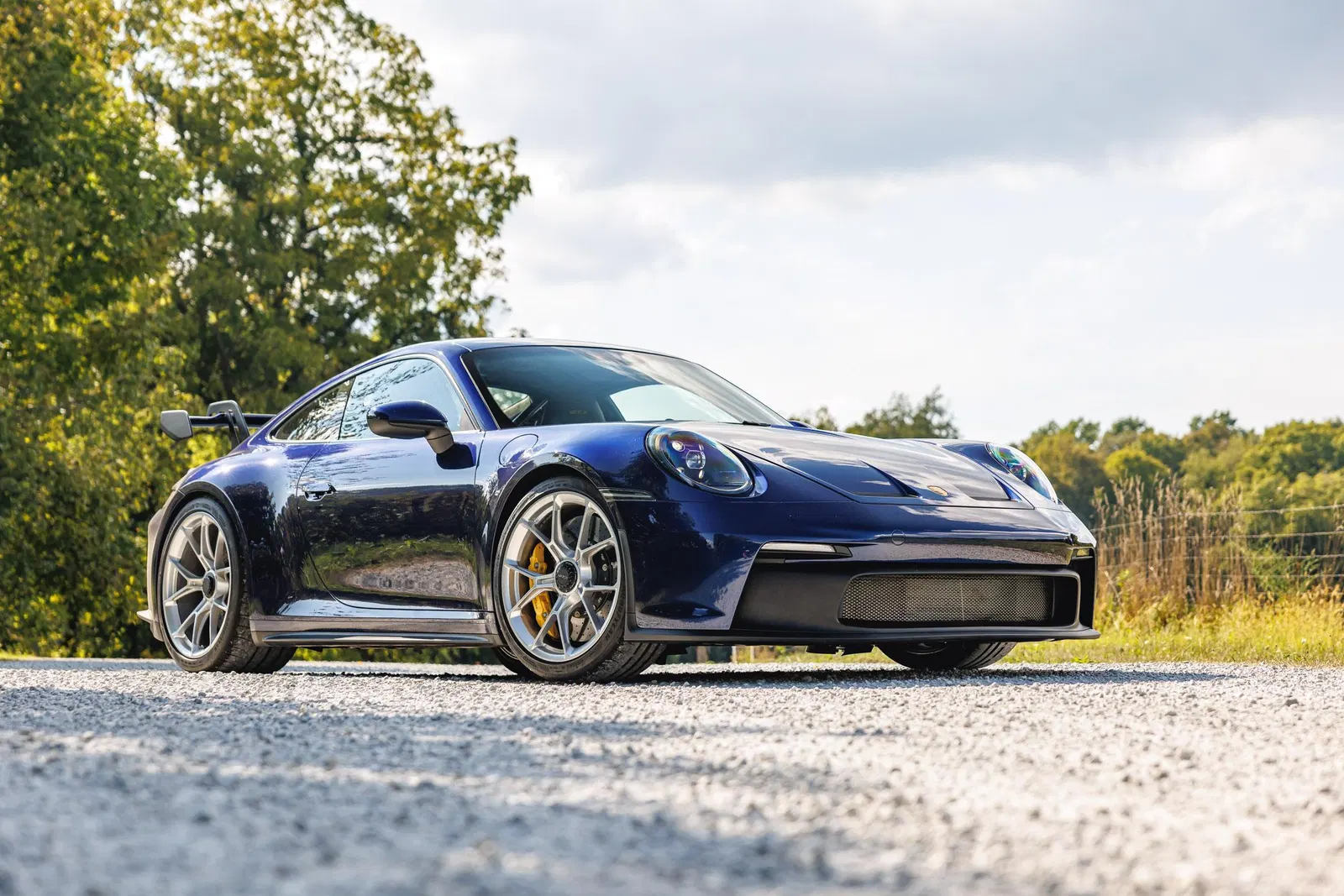 2022 Porsche 911 GT3 - ~3,600 Miles, 4.0-liter Flat-6, Porsche Ceramic Composite Brakes, Gentian Blue Metallic