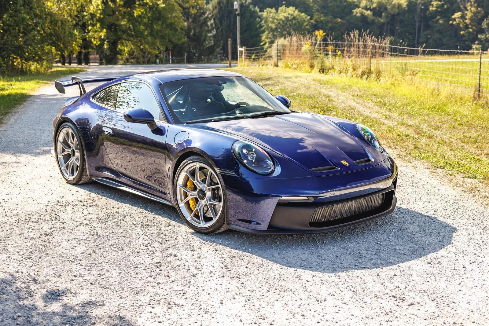 2022 Porsche 911 GT3 - ~3,600 Miles, 4.0-liter Flat-6, Porsche Ceramic Composite Brakes, Gentian Blue Metallic