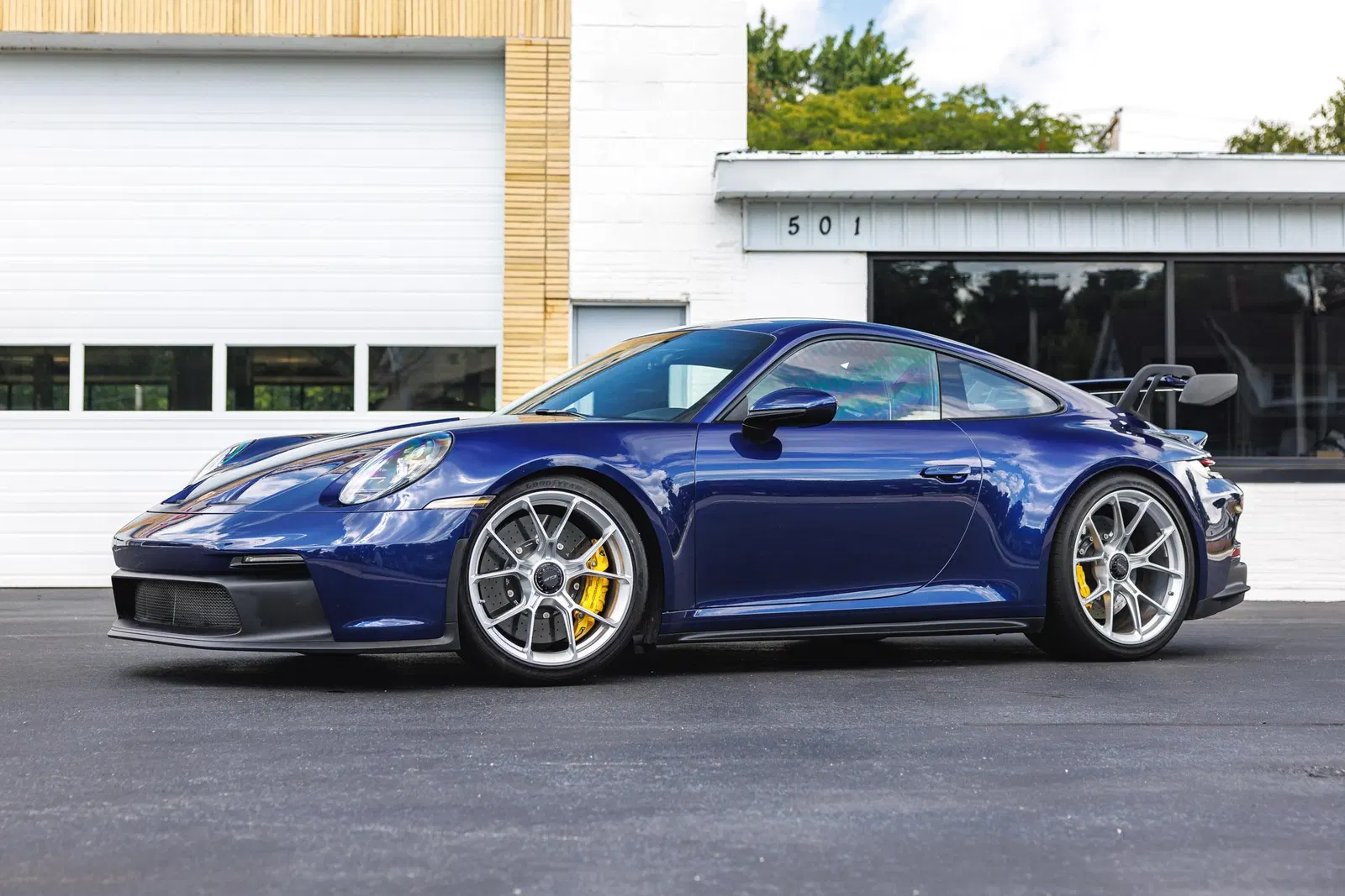 2022 Porsche 911 GT3 - ~3,600 Miles, 4.0-liter Flat-6, Porsche Ceramic Composite Brakes, Gentian Blue Metallic