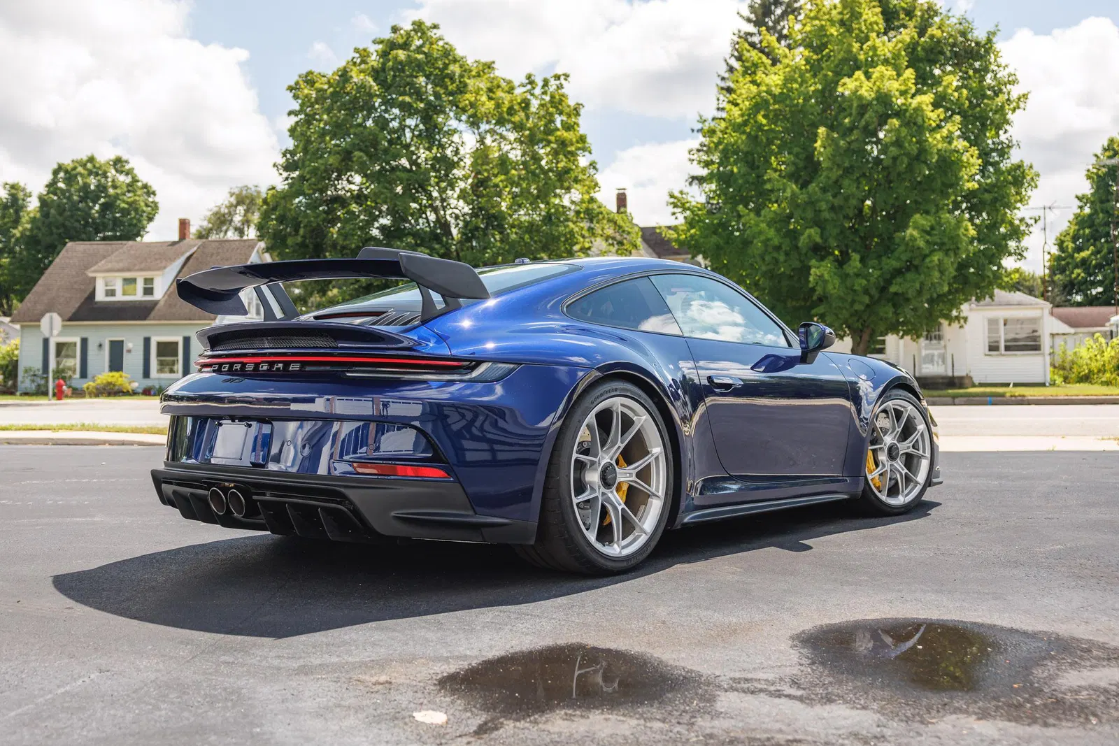 2022 Porsche 911 GT3 - ~3,600 Miles, 4.0-liter Flat-6, Porsche Ceramic Composite Brakes, Gentian Blue Metallic