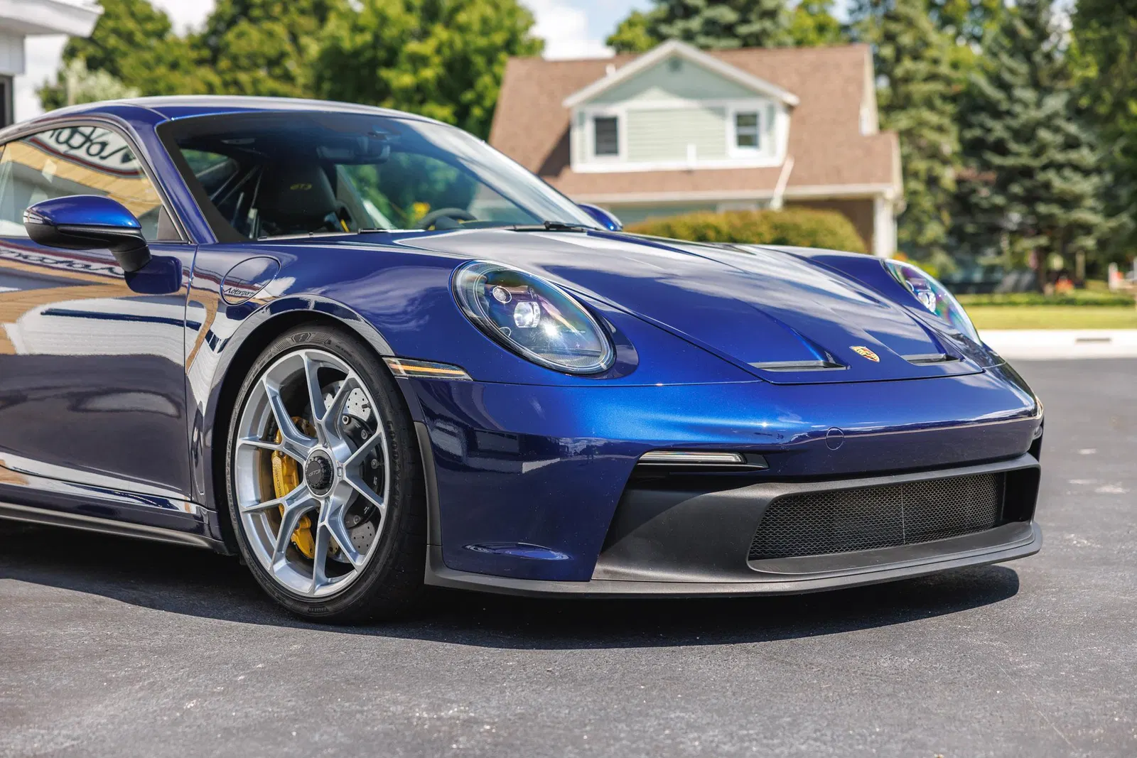 2022 Porsche 911 GT3 - ~3,600 Miles, 4.0-liter Flat-6, Porsche Ceramic Composite Brakes, Gentian Blue Metallic
