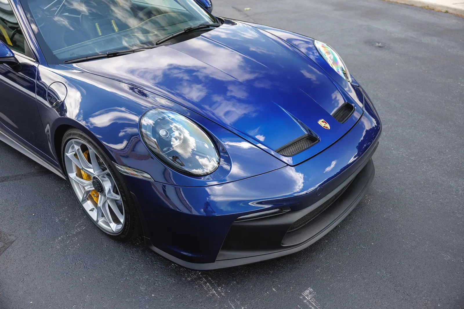 2022 Porsche 911 GT3 - ~3,600 Miles, 4.0-liter Flat-6, Porsche Ceramic Composite Brakes, Gentian Blue Metallic