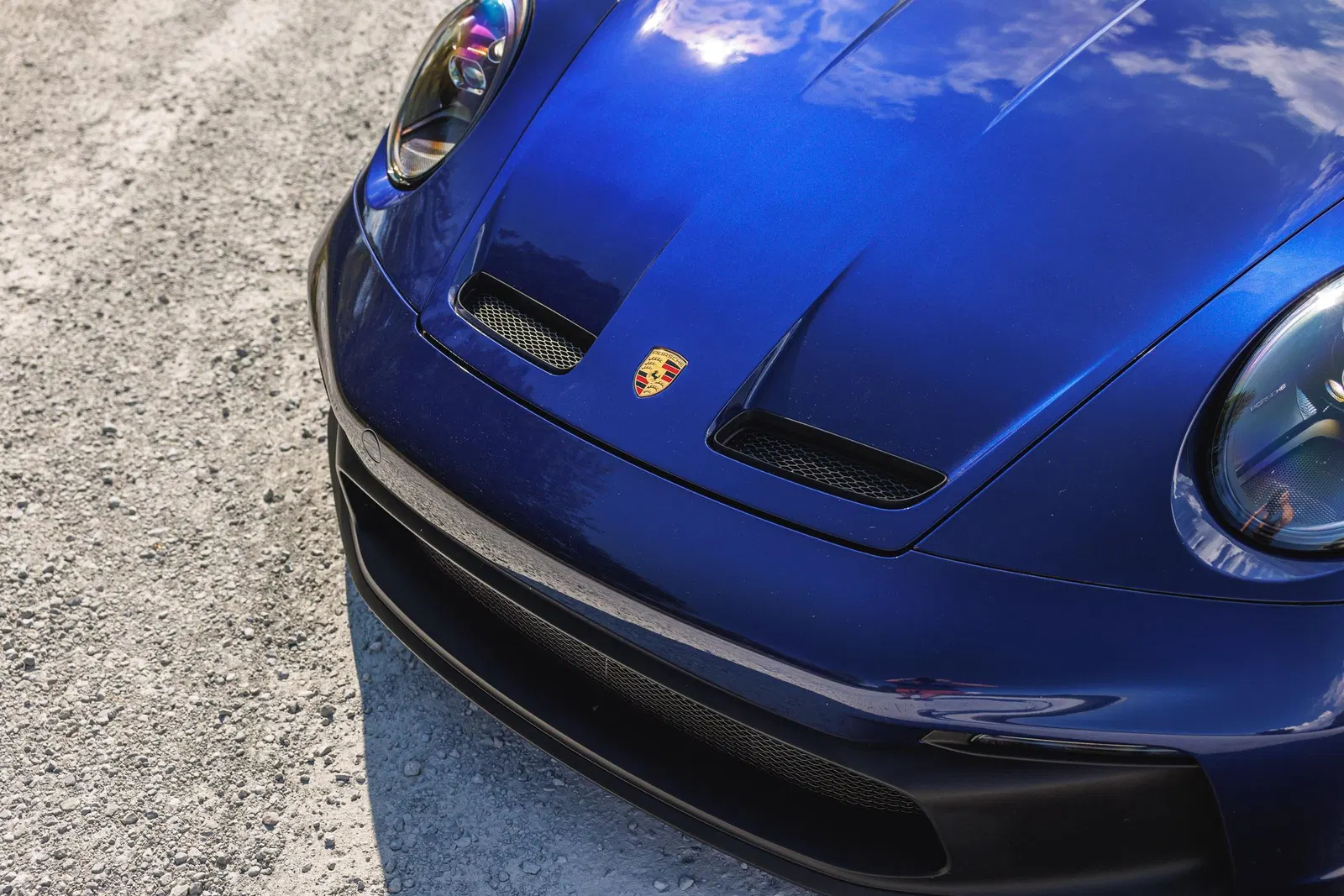 2022 Porsche 911 GT3 - ~3,600 Miles, 4.0-liter Flat-6, Porsche Ceramic Composite Brakes, Gentian Blue Metallic