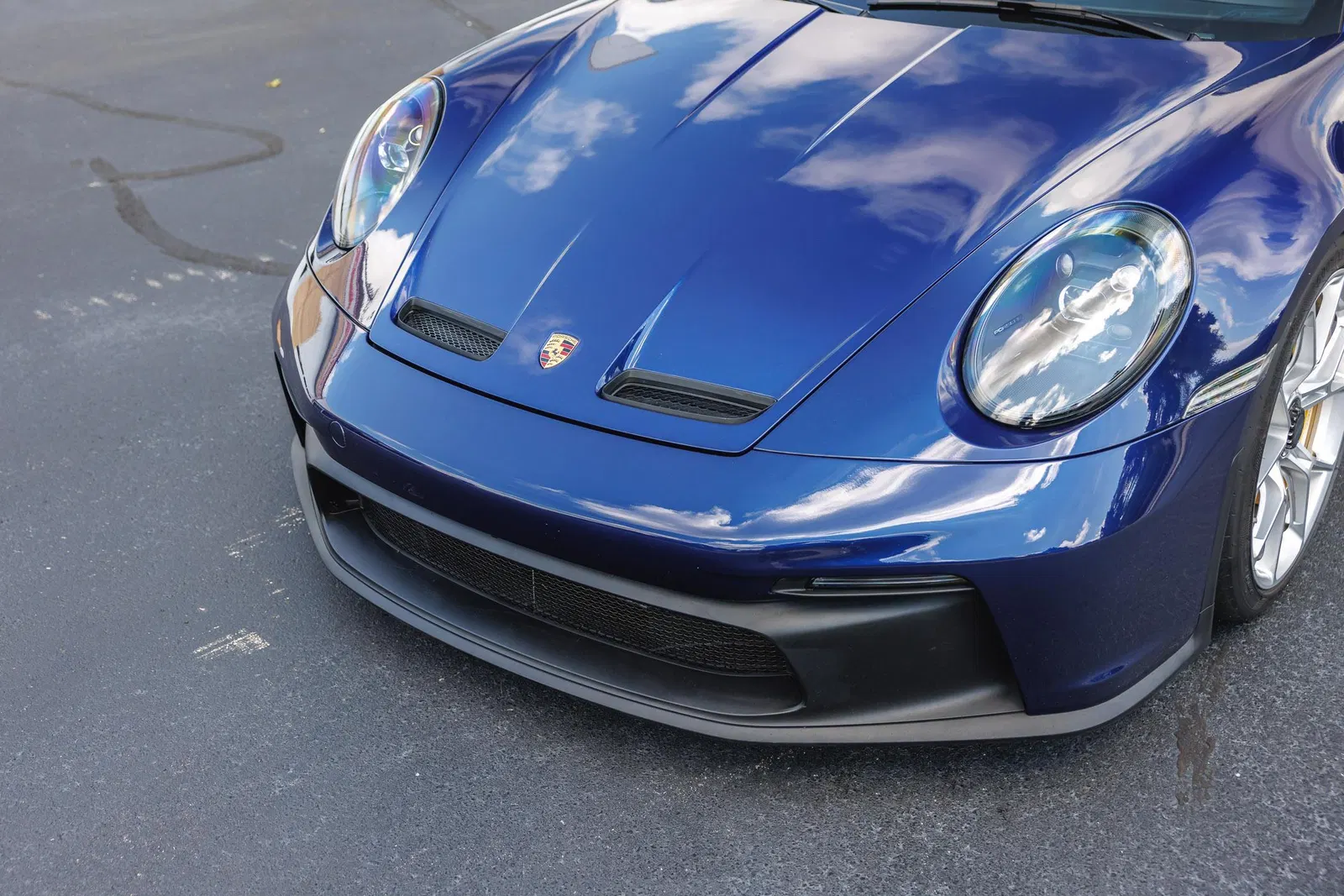 2022 Porsche 911 GT3 - ~3,600 Miles, 4.0-liter Flat-6, Porsche Ceramic Composite Brakes, Gentian Blue Metallic