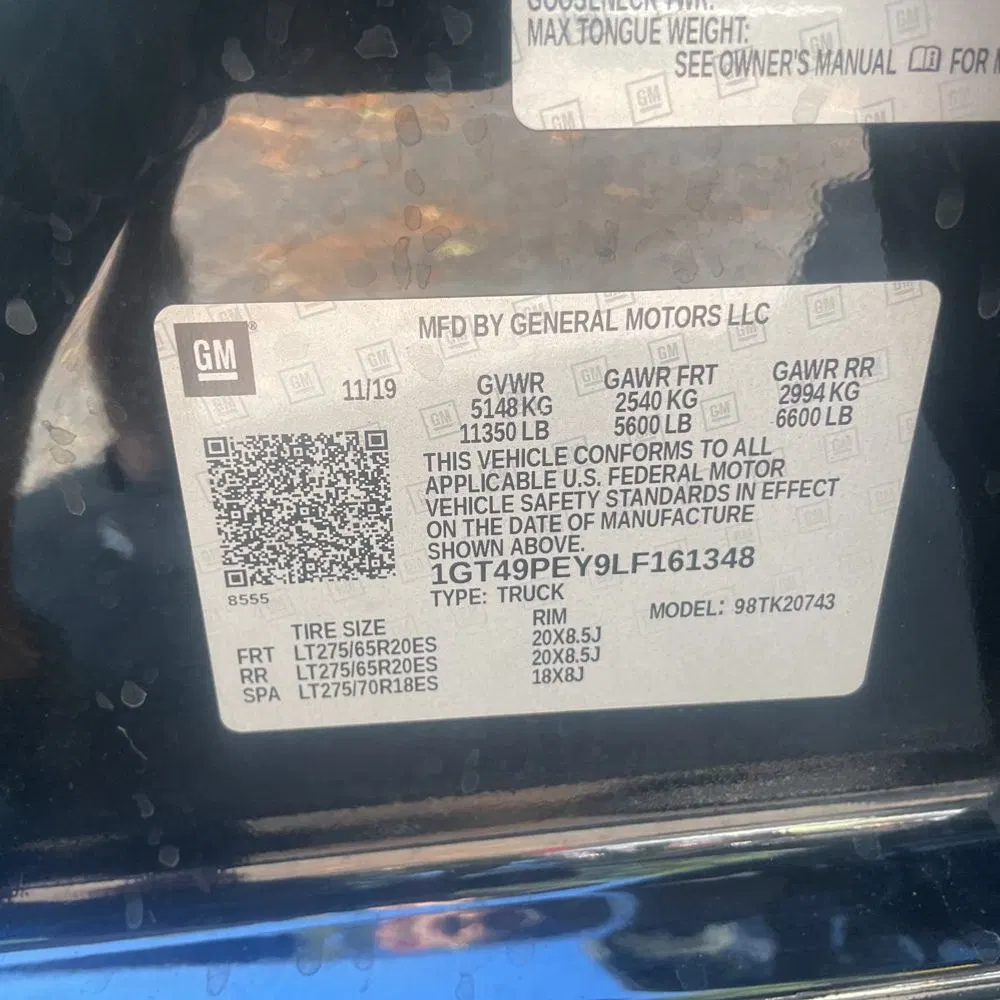 2020 GMC Sierra 2500HD AT4