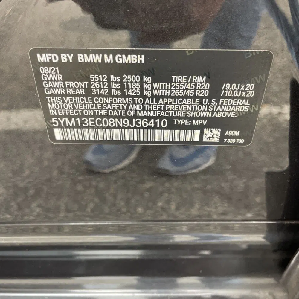 2022 BMW X3 M