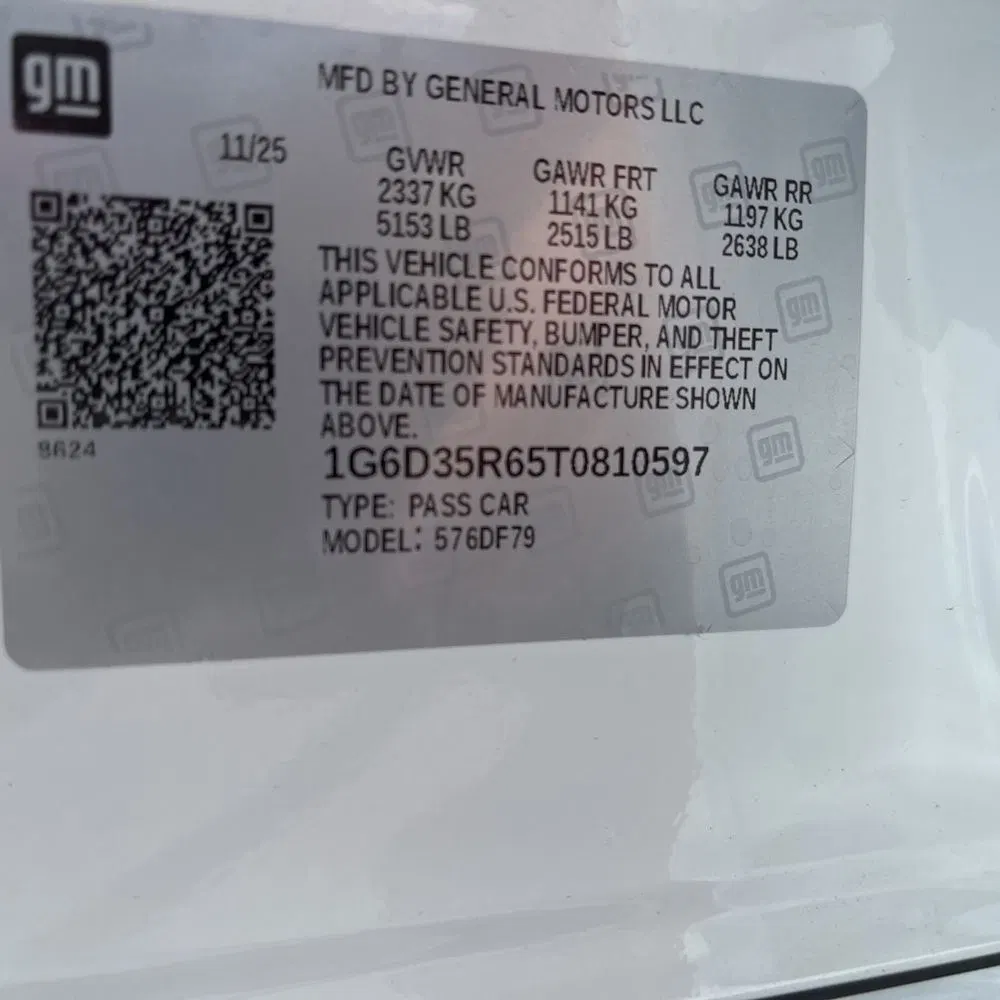2026 Cadillac CT5-V Blackwing