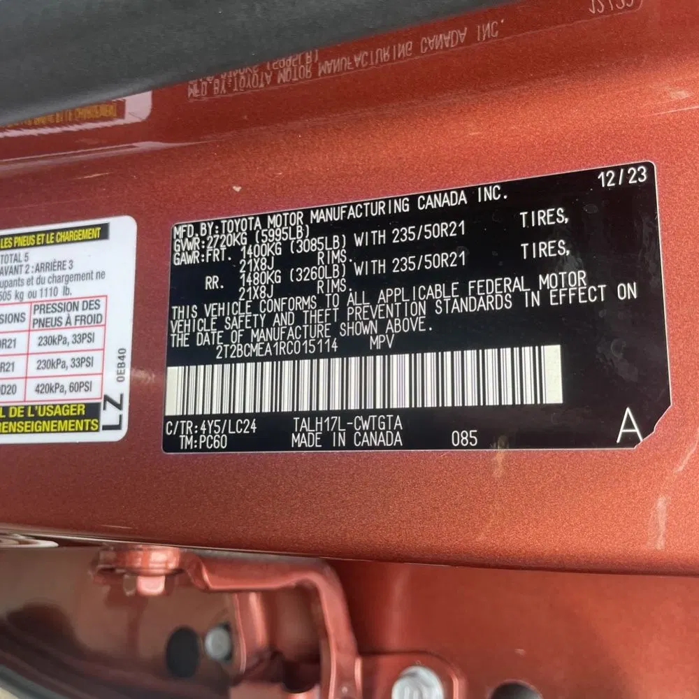 2024 Lexus RX 500h F SPORT Performance