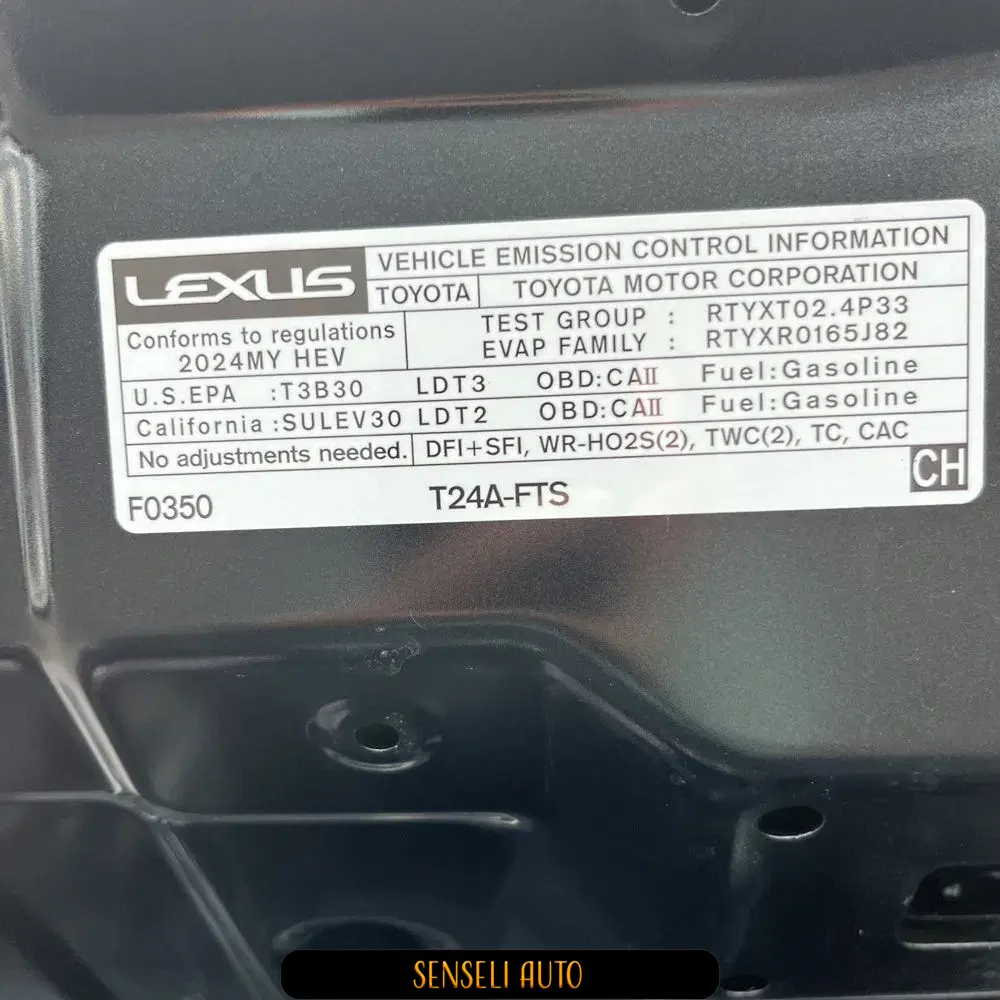 2024 Lexus TX 500h F SPORT Performance Premium