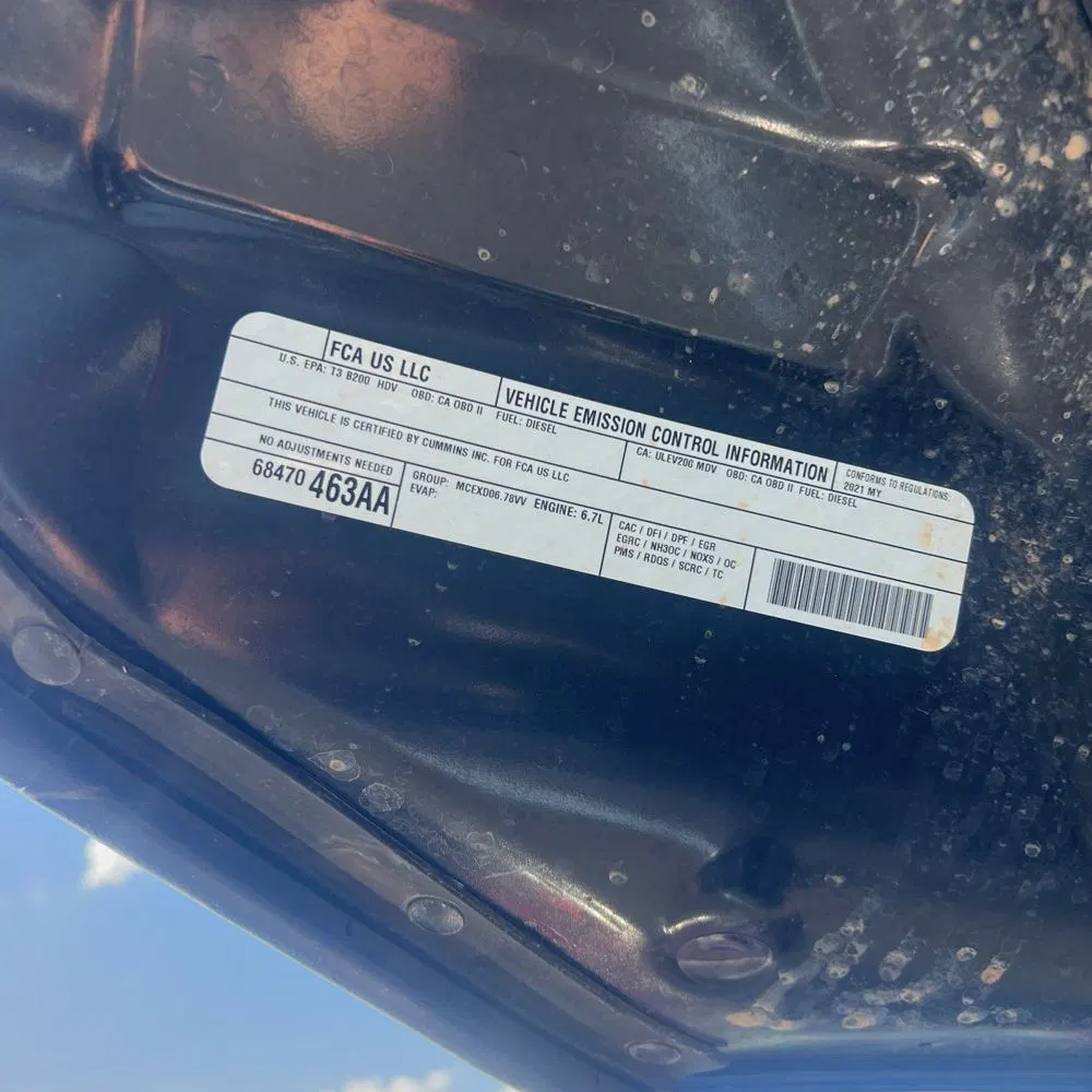 2021 Ram 2500 Laramie