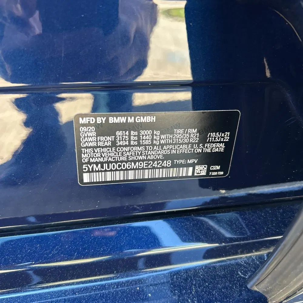 2021 BMW X5 M