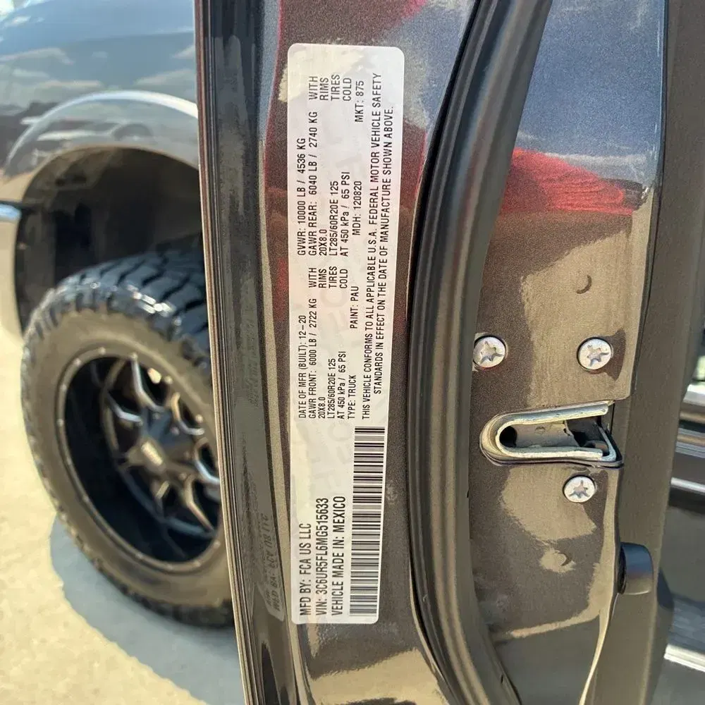 2021 Ram 2500 Laramie