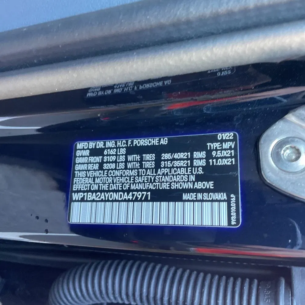 2022 Porsche Cayenne Coupe