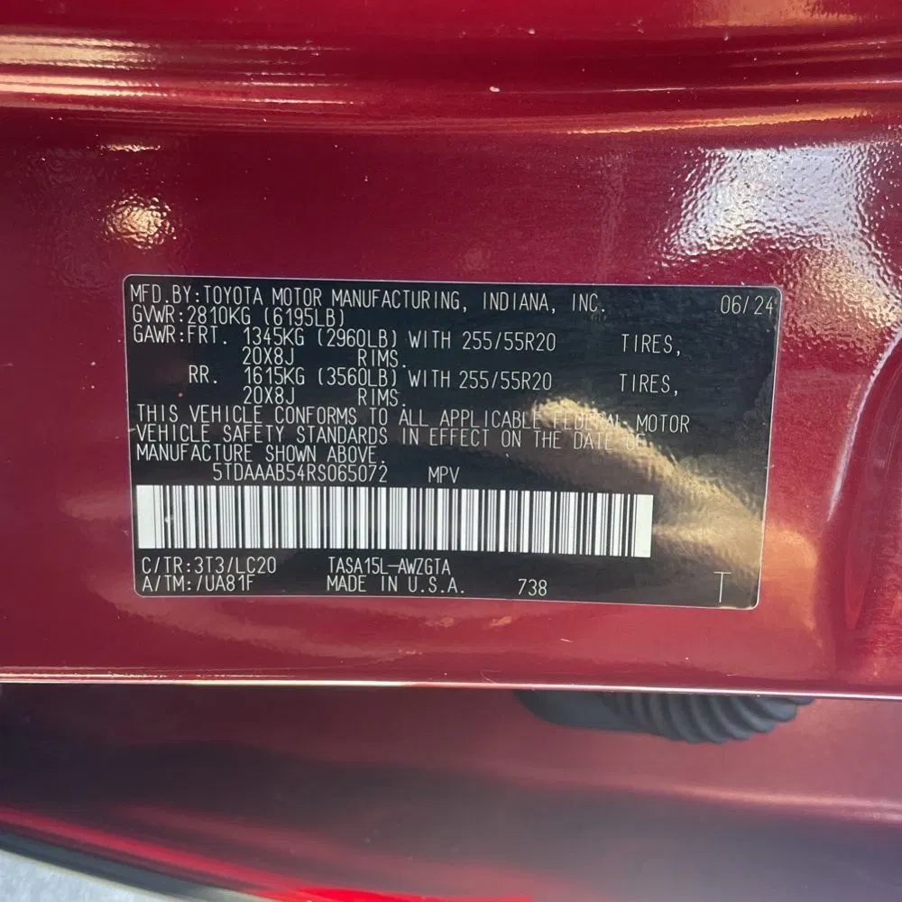2024 Toyota Grand Highlander Limited