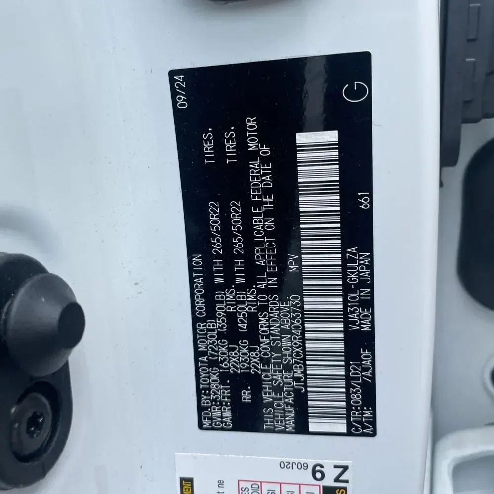 2024 Lexus LX 600 F SPORT Handling