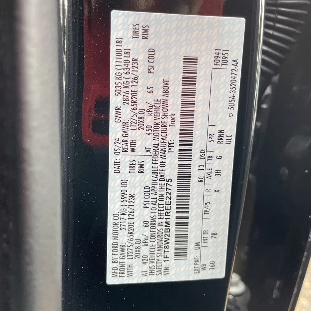 2024 Ford F-250 Super Duty Platinum