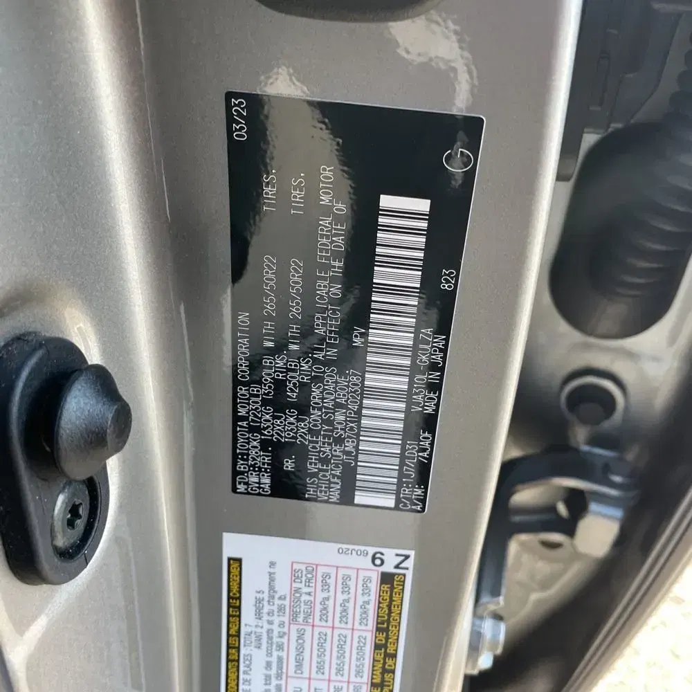 2023 Lexus LX 600 F SPORT Handling