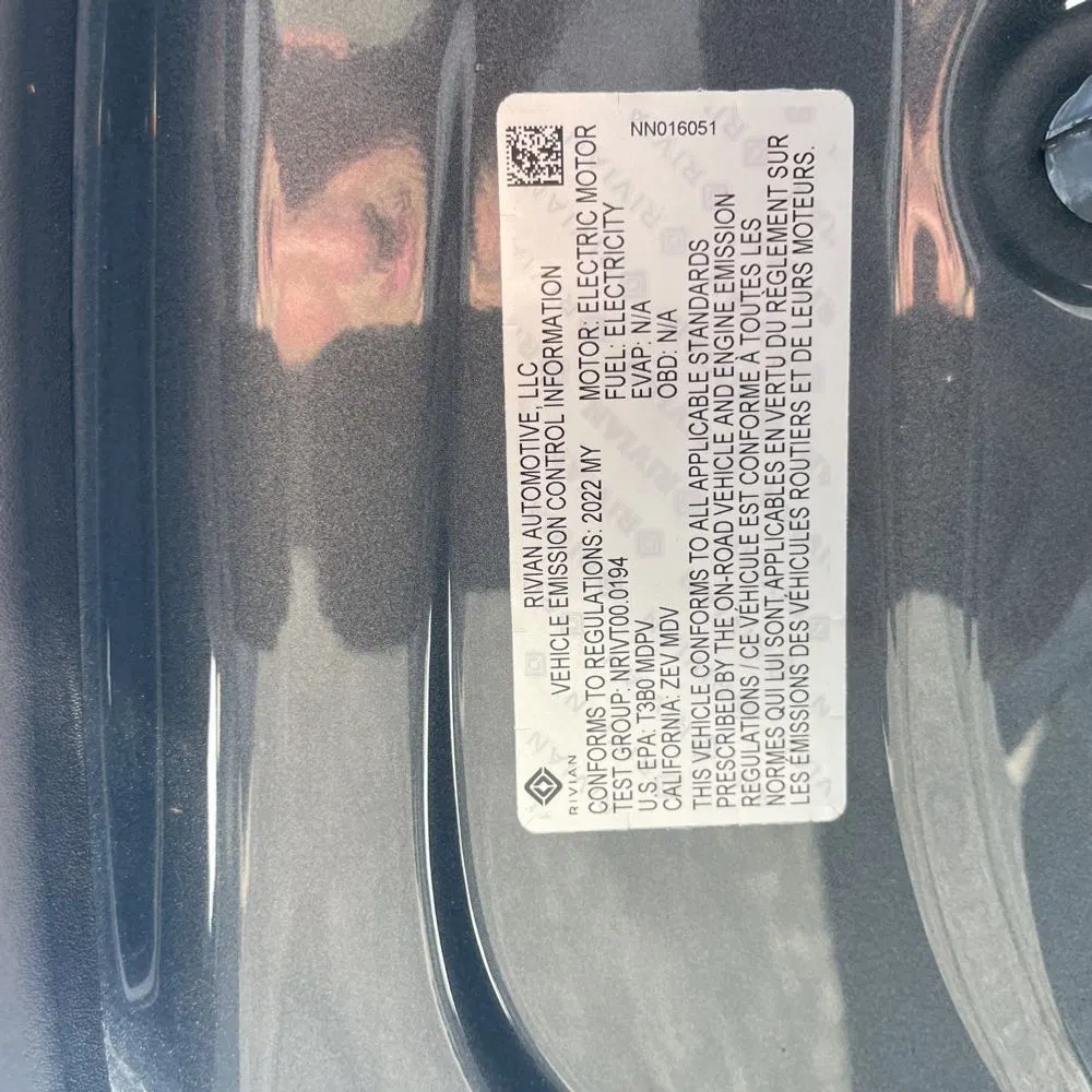 2022 Rivian R1T Adventure