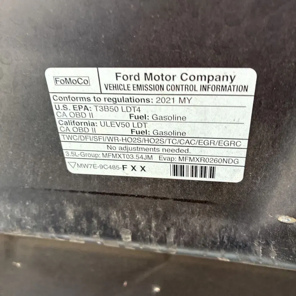 2021 Ford F-150 Tremor