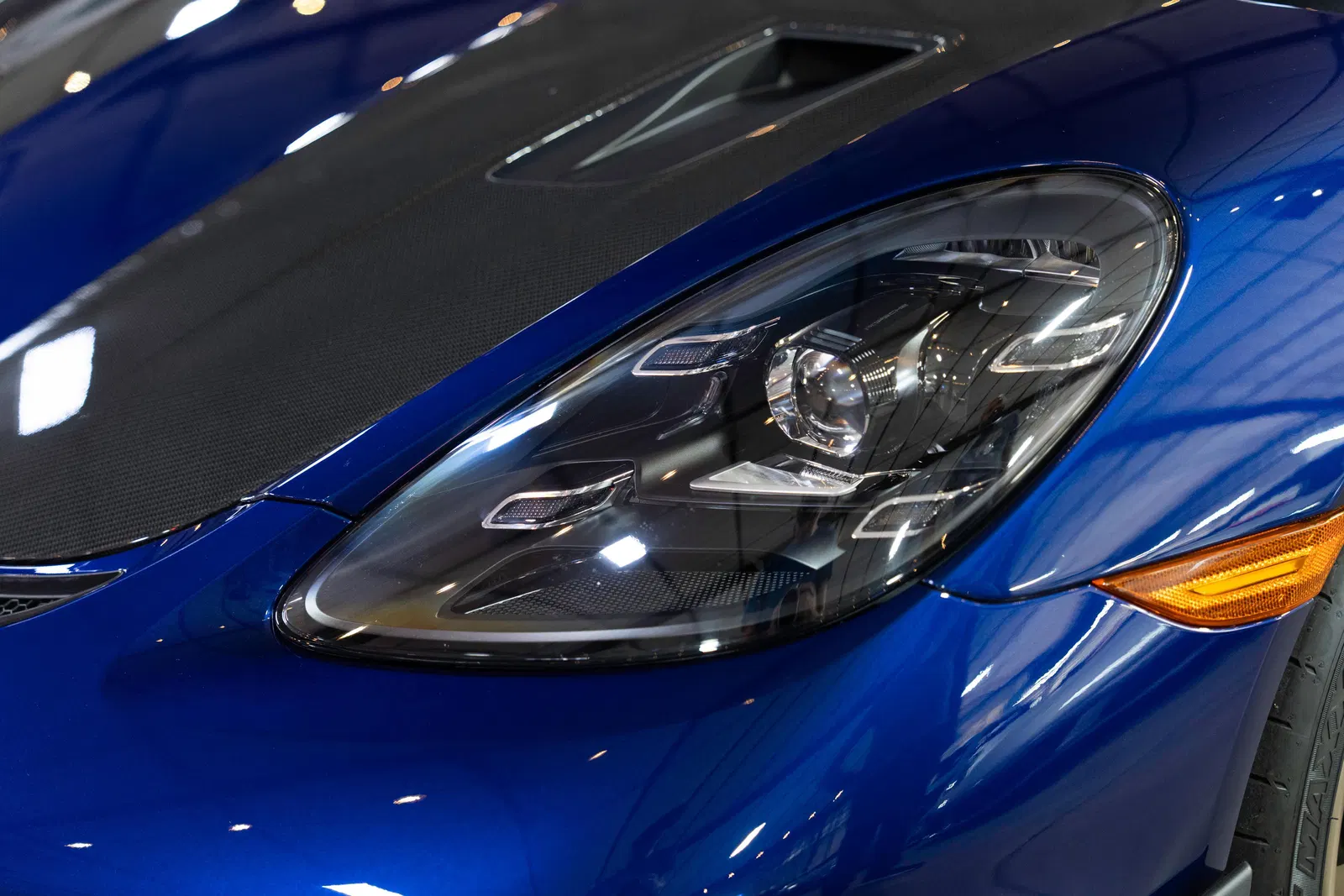 2025 Porsche 718 Cayman GT4 RS Weissach Package - Gentian Blue, Forged Magnesium Wheels, PCCB, 9,000-rpm Flat-6