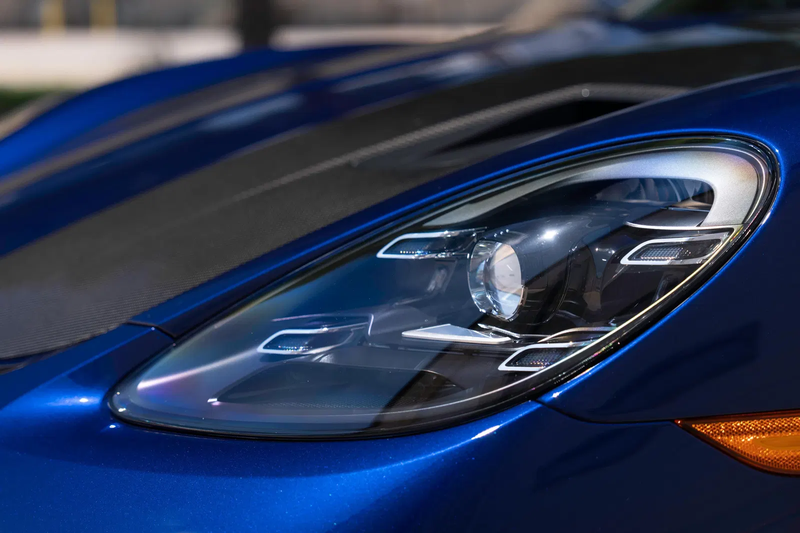 2025 Porsche 718 Cayman GT4 RS Weissach Package - Gentian Blue, Forged Magnesium Wheels, PCCB, 9,000-rpm Flat-6