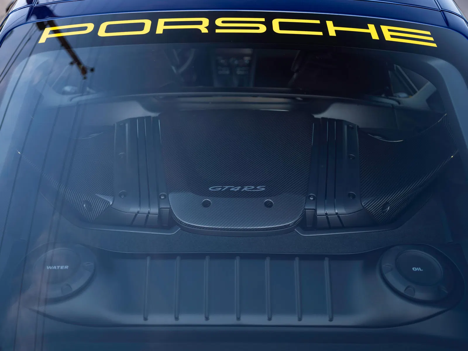 2025 Porsche 718 Cayman GT4 RS Weissach Package - Gentian Blue, Forged Magnesium Wheels, PCCB, 9,000-rpm Flat-6