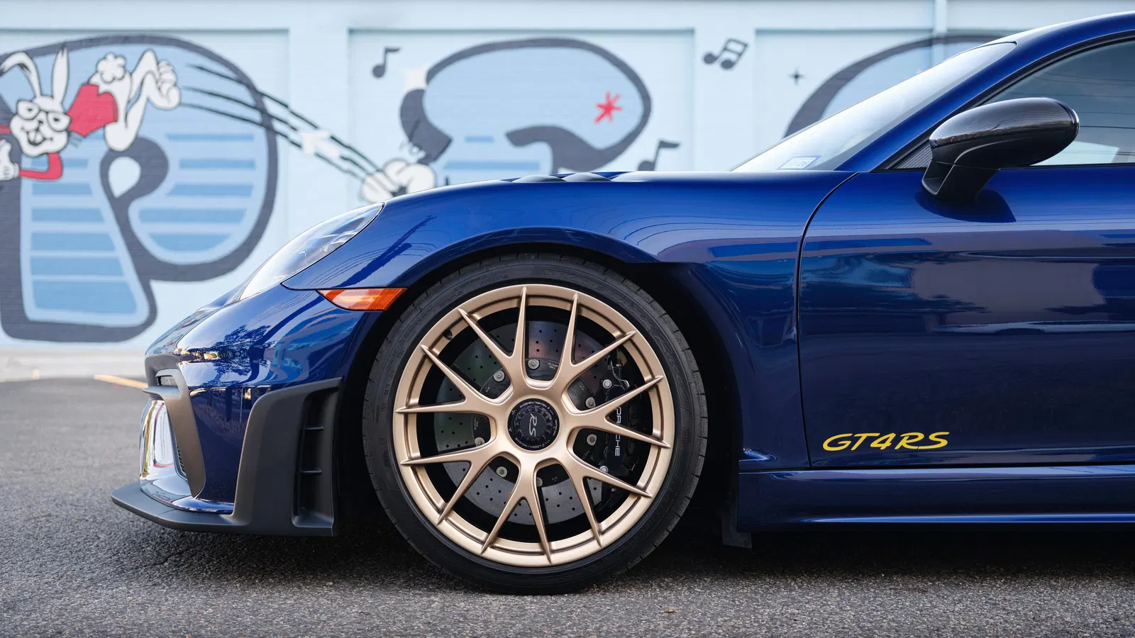 2025 Porsche 718 Cayman GT4 RS Weissach Package - Gentian Blue, Forged Magnesium Wheels, PCCB, 9,000-rpm Flat-6