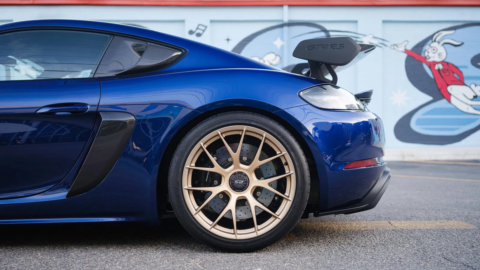 2025 Porsche 718 Cayman GT4 RS Weissach Package - Gentian Blue, Forged Magnesium Wheels, PCCB, 9,000-rpm Flat-6