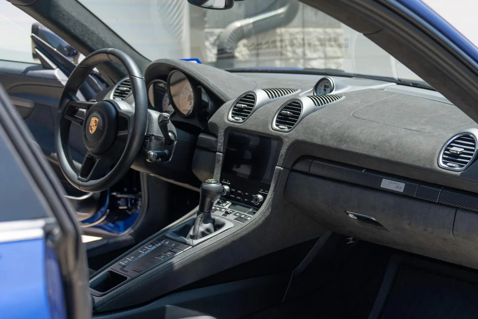 2025 Porsche 718 Cayman GT4 RS Weissach Package - Gentian Blue, Forged Magnesium Wheels, PCCB, 9,000-rpm Flat-6