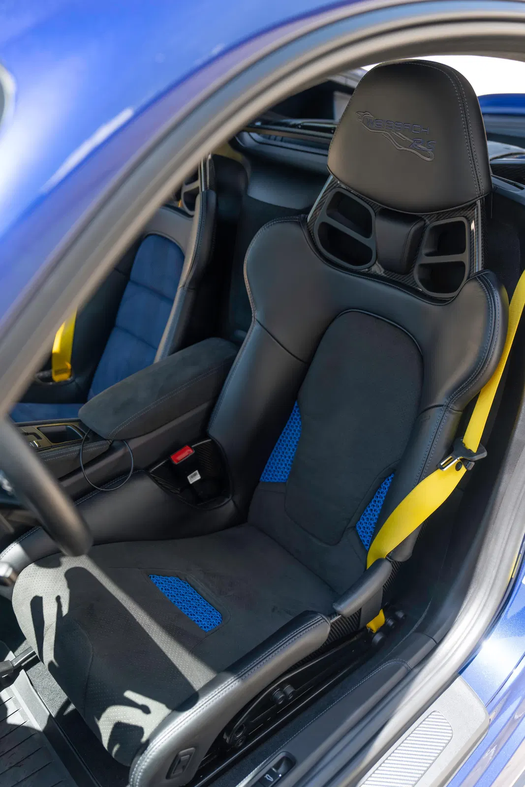 2025 Porsche 718 Cayman GT4 RS Weissach Package - Gentian Blue, Forged Magnesium Wheels, PCCB, 9,000-rpm Flat-6