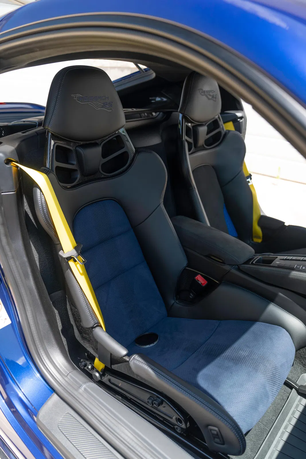 2025 Porsche 718 Cayman GT4 RS Weissach Package - Gentian Blue, Forged Magnesium Wheels, PCCB, 9,000-rpm Flat-6