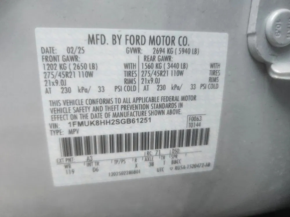 2025 Ford Explorer Platinum