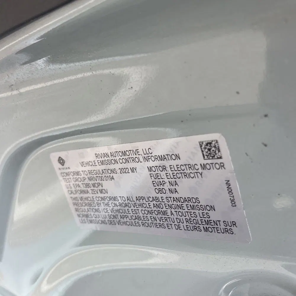 2022 Rivian R1T Adventure
