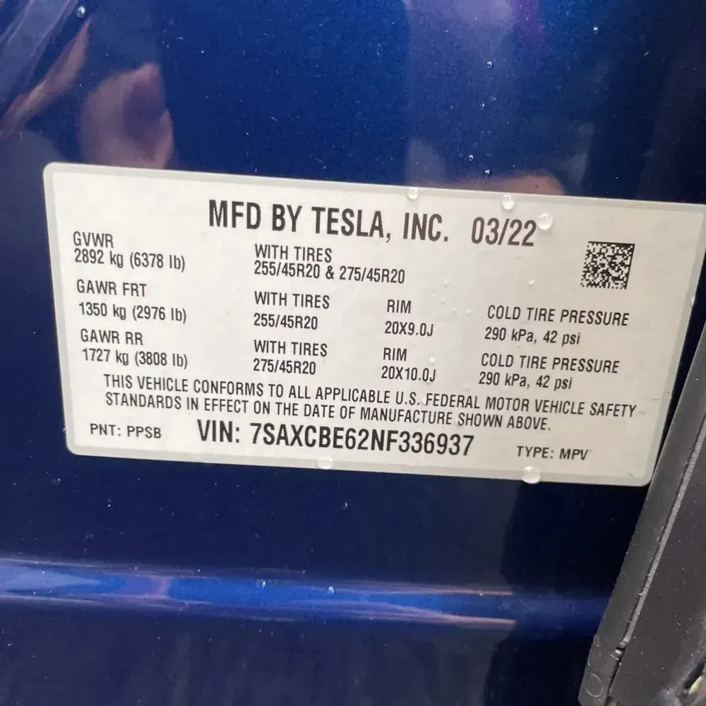 2022 Tesla Model X Plaid
