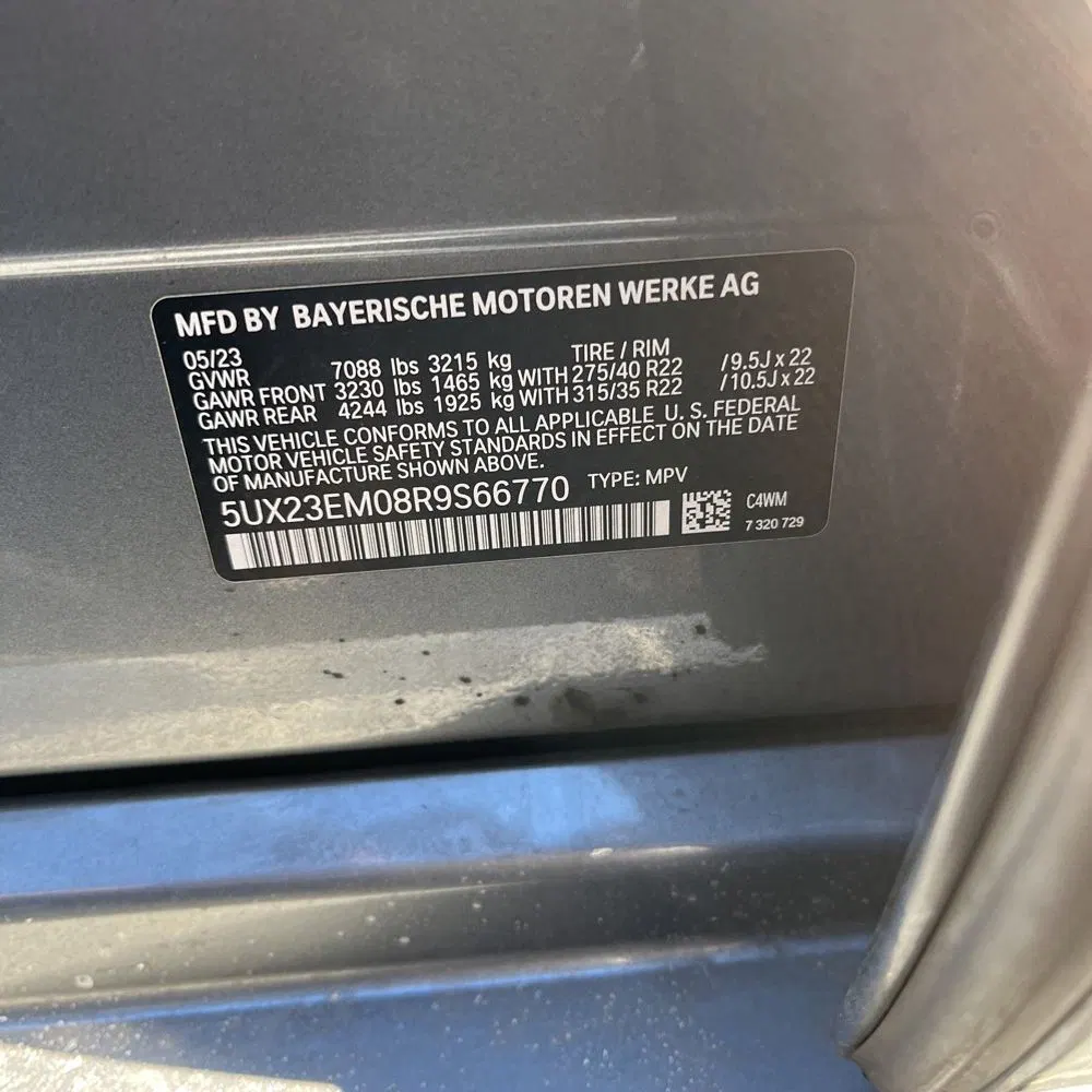 2024 BMW X7 XDrive40i
