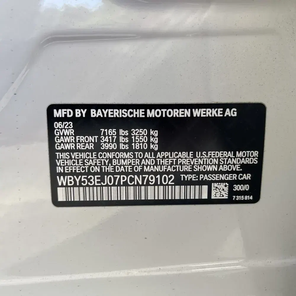 2023 BMW i7 xDrive60