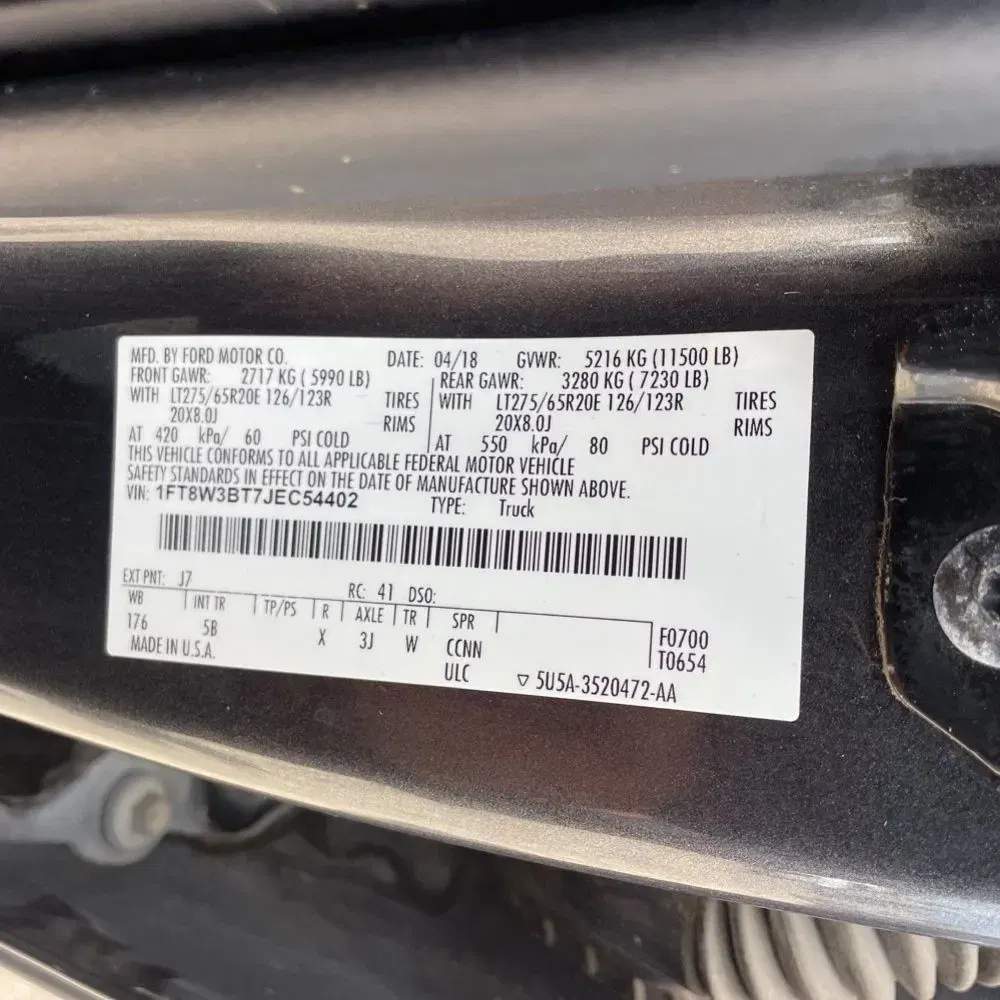 2018 Ford F-350 Super Duty Lariat