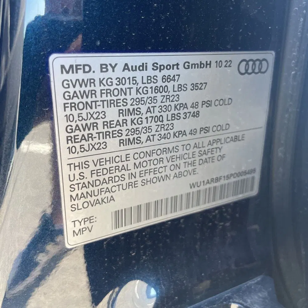 2023 Audi RS Q8