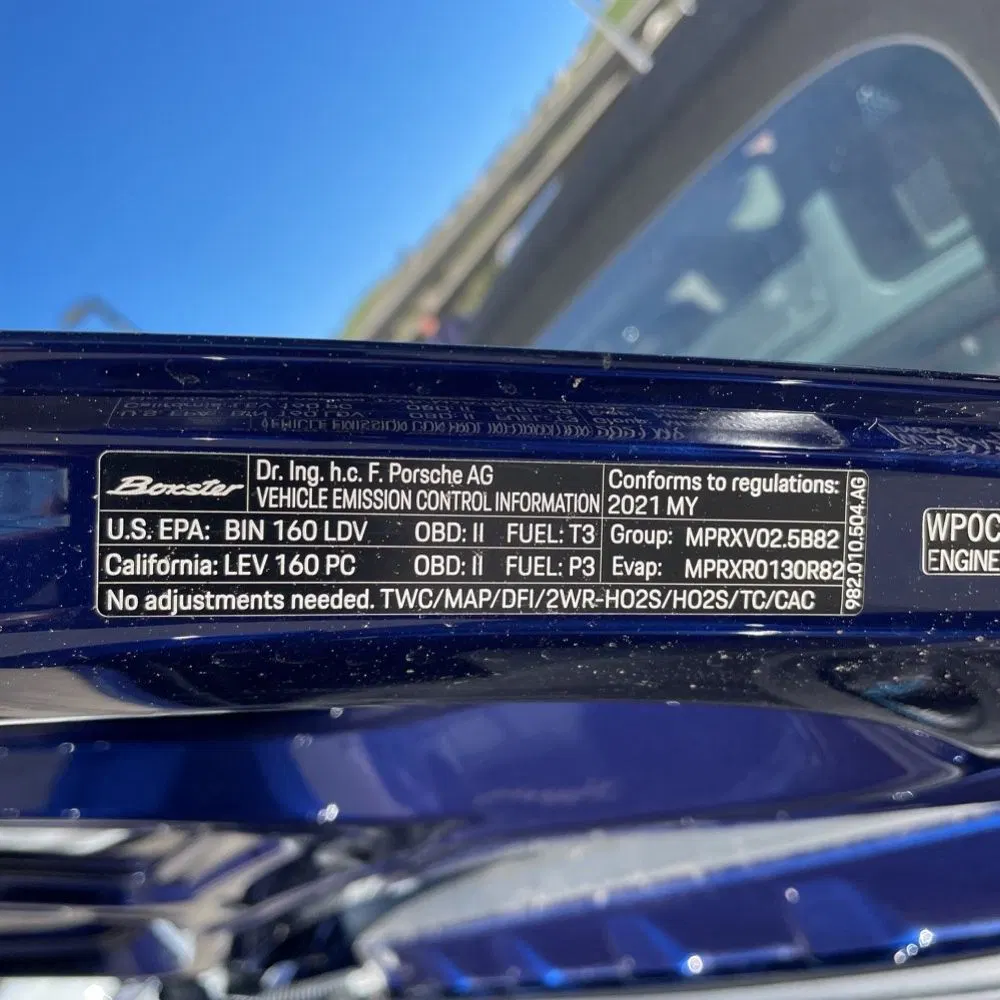 2021 Porsche 718 Boxster Base