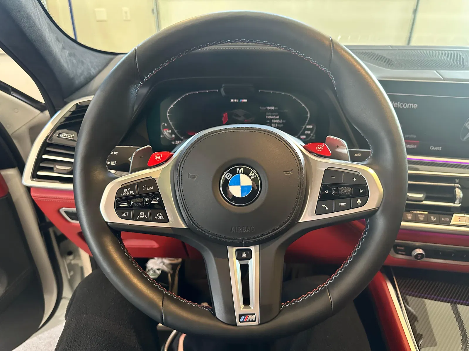 2022 BMW X6 M - 600-hp Twin-Turbo V8, AWD, Executive Package, Sakhir Orange Interior