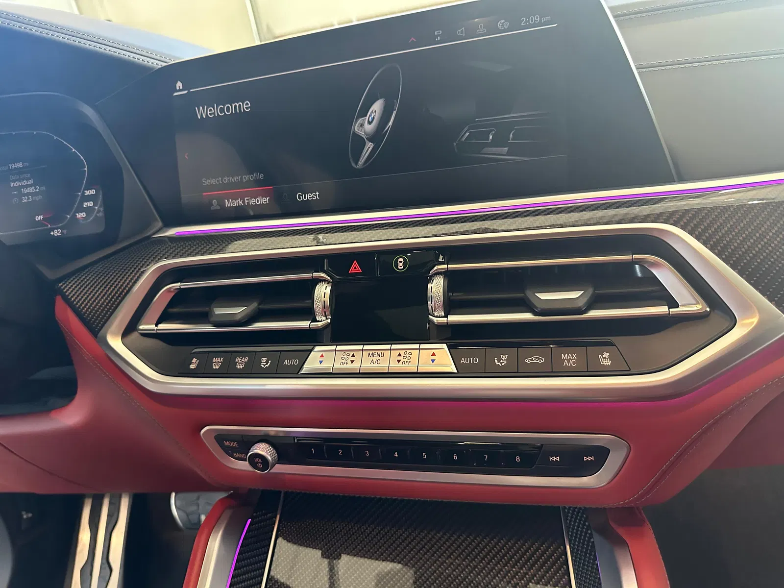 2022 BMW X6 M - 600-hp Twin-Turbo V8, AWD, Executive Package, Sakhir Orange Interior