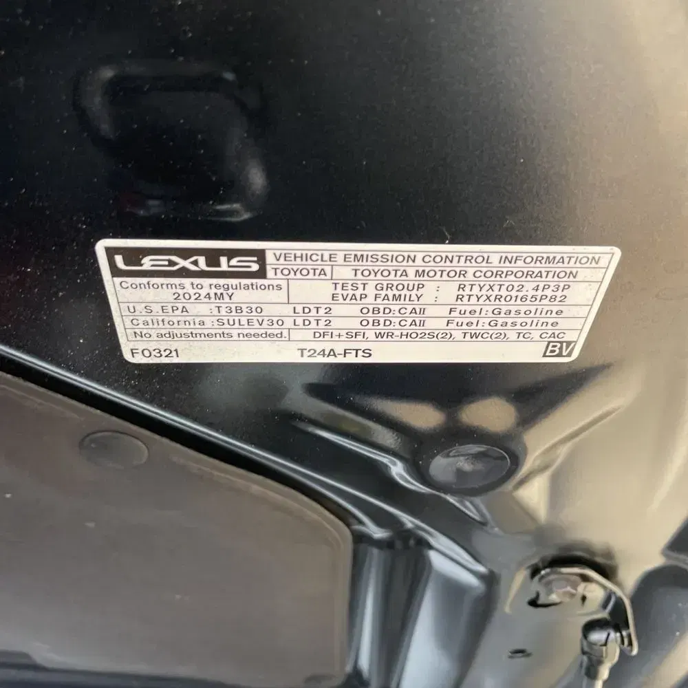 2024 Lexus RX-Series RX350 F SPORT 1