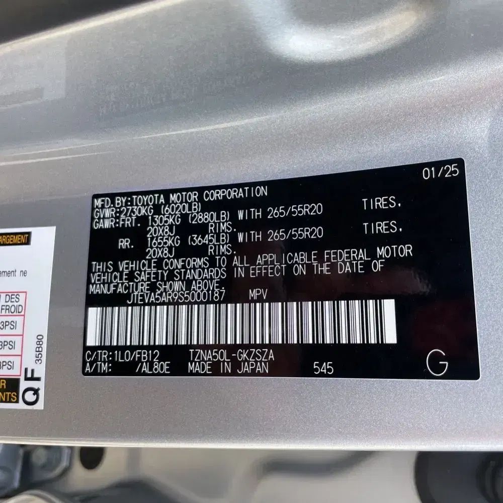 2025 Toyota 4Runner TRD Sport