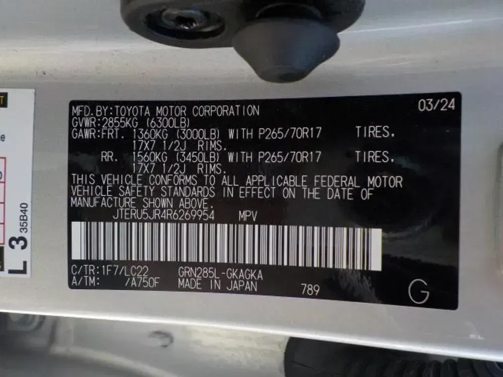 2024 Toyota 4Runner TRD Off Road Premium