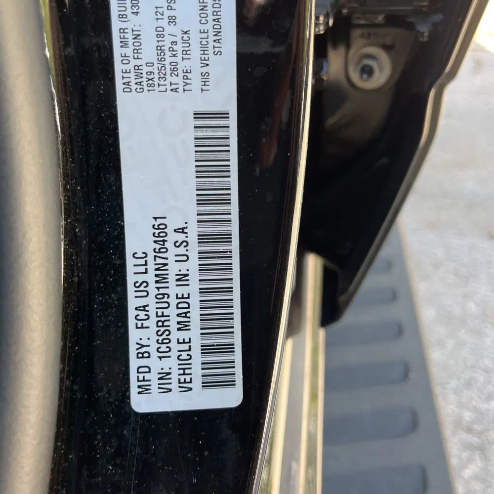 2021 Ram 1500 TRX