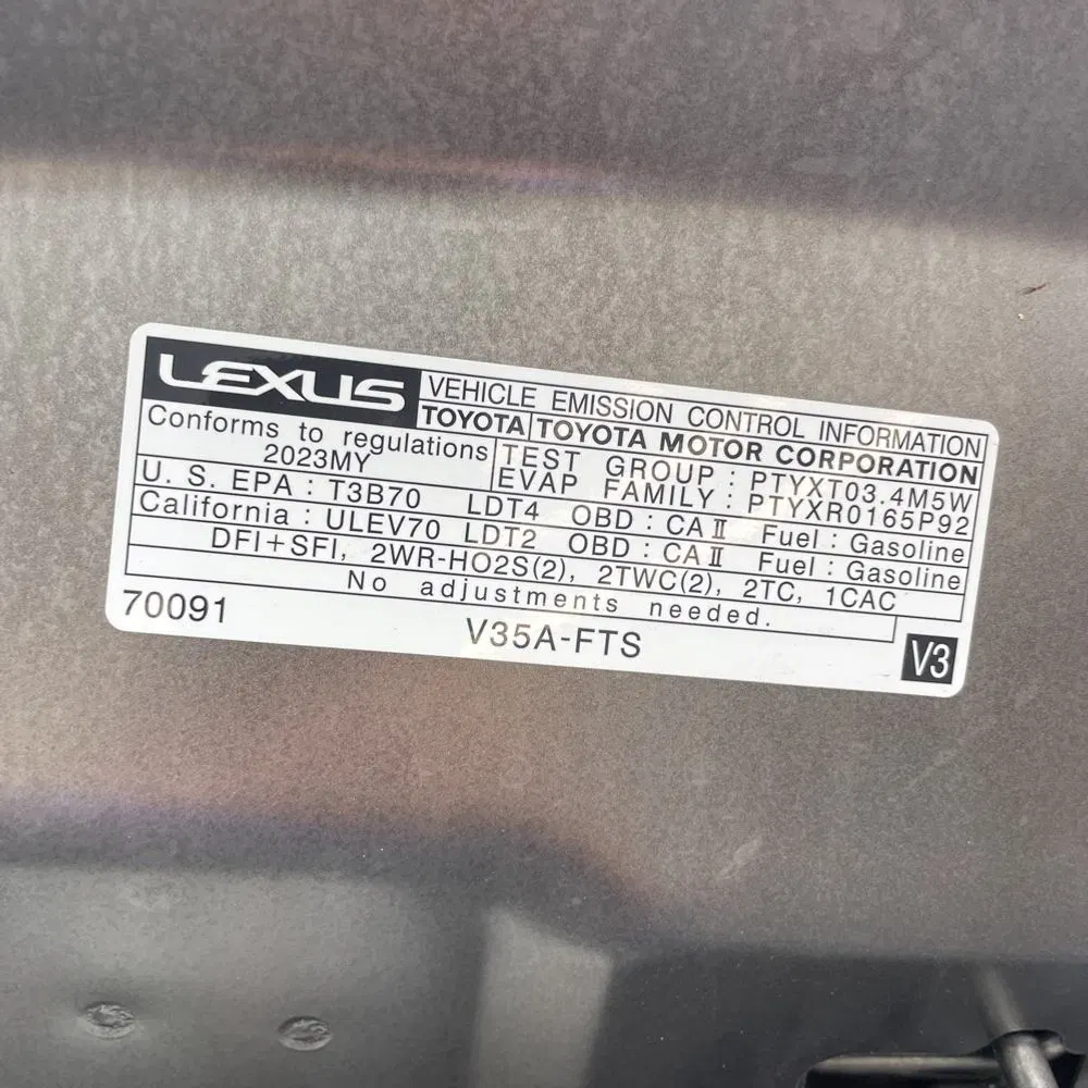 2023 Lexus LX 600 F SPORT Handling